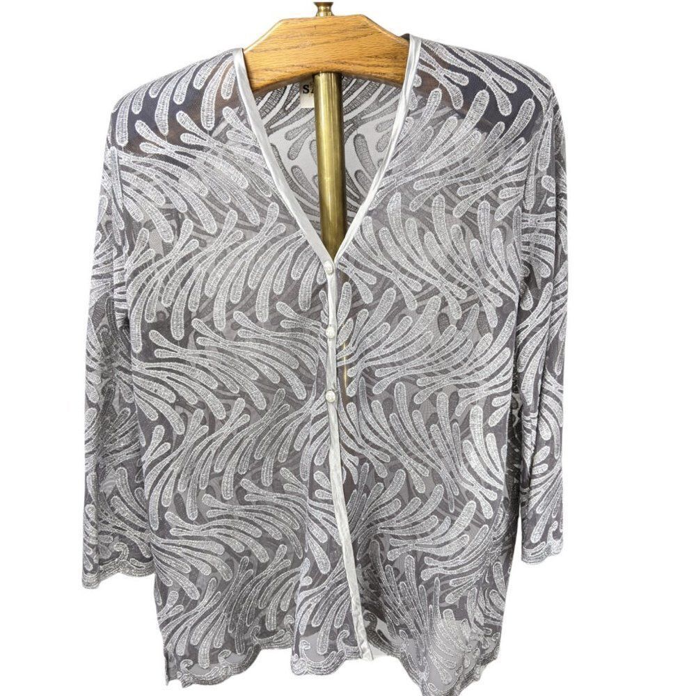 Sam Shiny Silver Coverall 